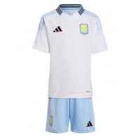 Camiseta Aston Villa Segunda Equipación Replica 2024-25 para niños mangas cortas (+ Pantalones cortos)
